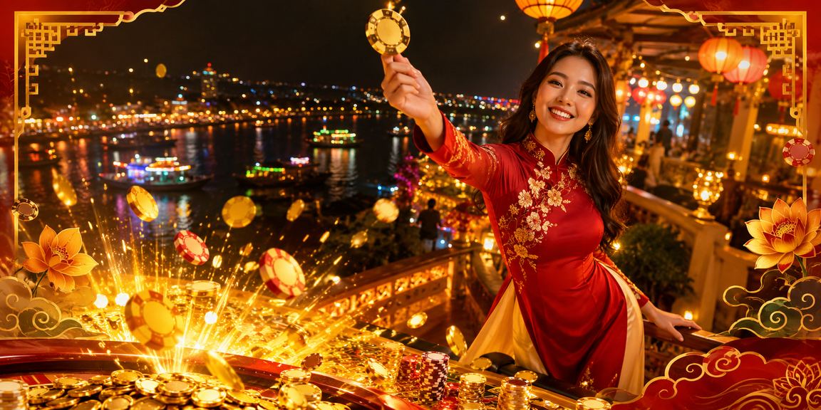 Người chơi tại chợ đêm vùng Mekong theo dõi cá cược trực tuyến qua điện thoại